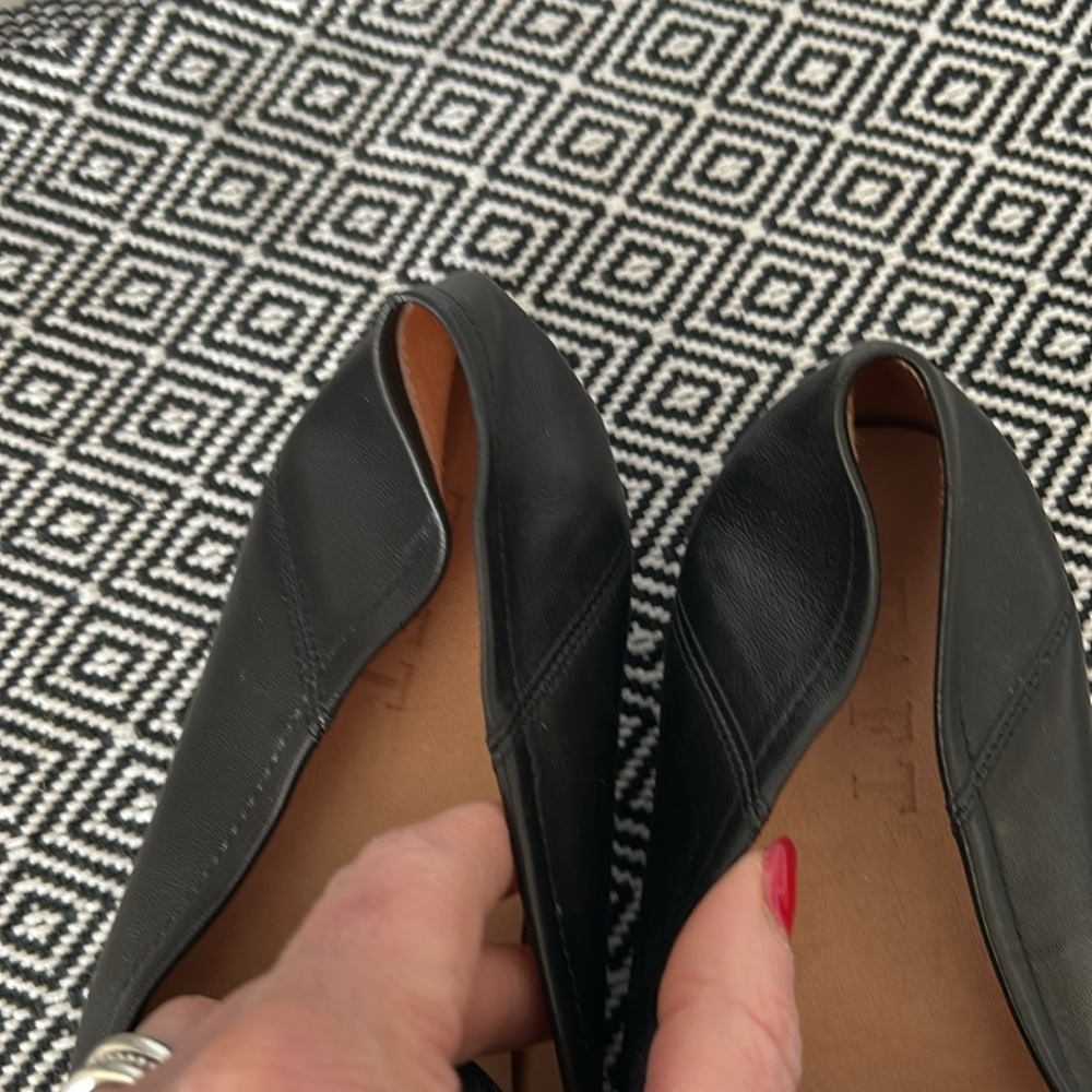 Taft leather loafers-black and gold-size 8 - Picture 8 of 13